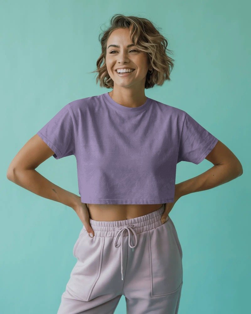 Plain Crop Tops (Women)_01_IrisLavander